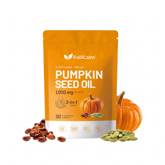 FolliCalm™ Pumpkin Seed Oil Softgels