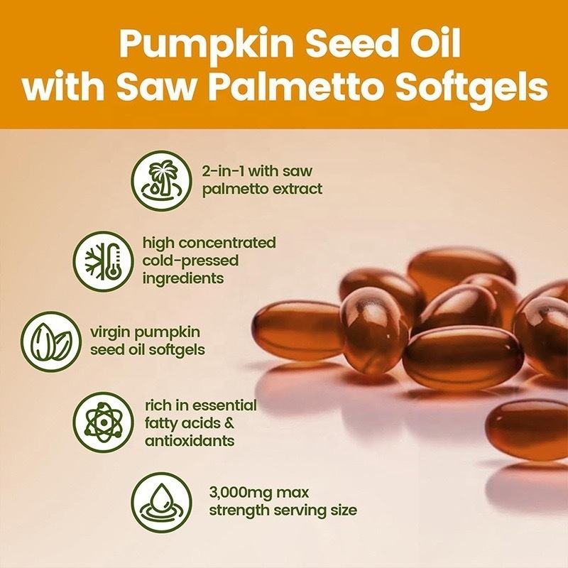 FolliCalm™ Pumpkin Seed Oil Softgels