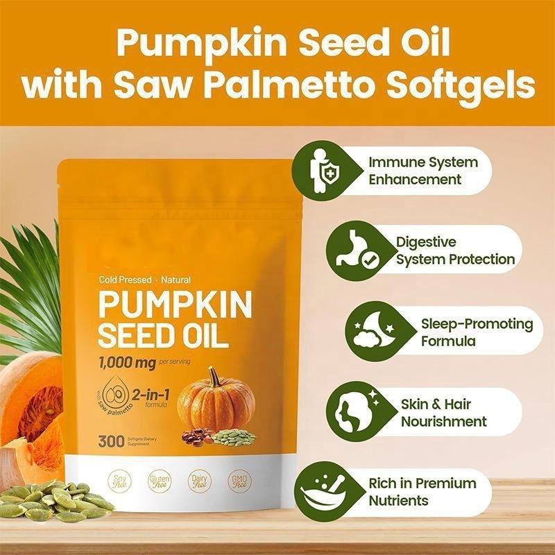 FolliCalm™ Pumpkin Seed Oil Softgels